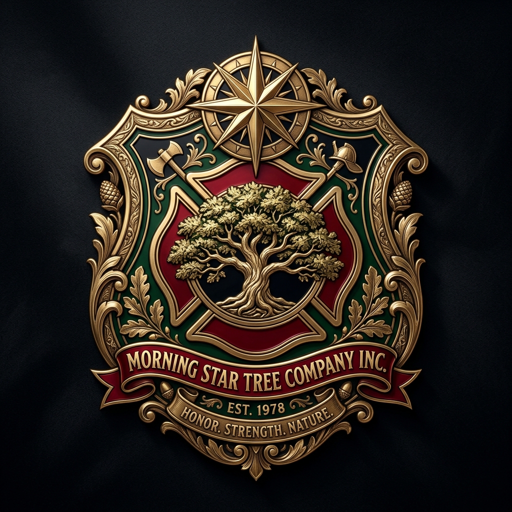Morning Star Tree Company Inc. Heraldic Crest